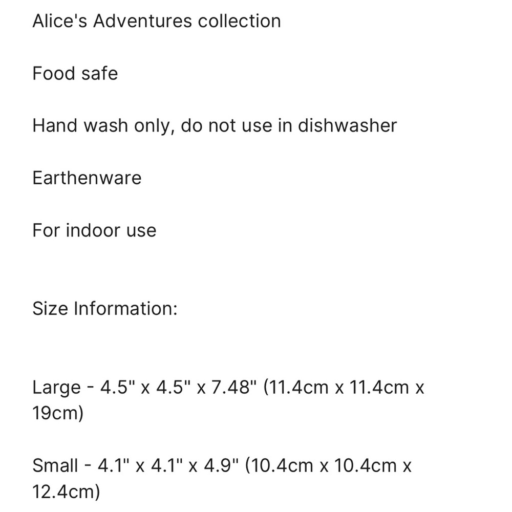 Small Black and White Diamonds Print Ceramic Canister. - Picture 8 of 8